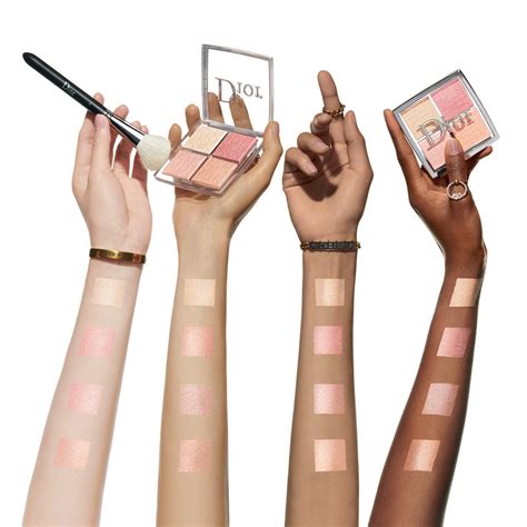 dior face glow pallete|dior backstage blush palette.